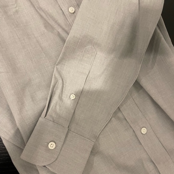 J.crew grey button down shirt - Picture 6 of 6